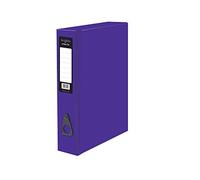 Pukka Brights Office Box File 75mm Spine Lock Spring Foolscap - Purple