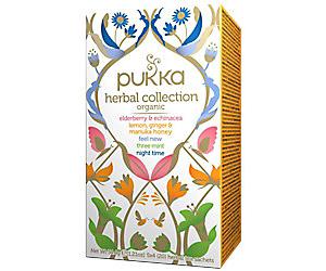 Pukka Caffeine-free Herbal Collection Tea Bags Pack of 20
