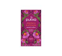 Pukka Elderberry & Echinacea Organic Tea 20 Bags x 4 Pack