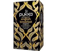 Pukka Elegant English Breakfast, Organic Black Tea with Nam Lanh (4 Pack, 80 Tea bags)