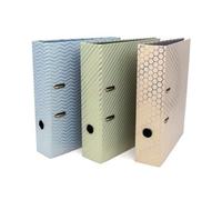Pukka Haze Lever Arch File A4 Assorted (Pack of 3)
