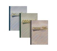 Pukka Haze Refill Pad A4 300 Ruled Pages With Margin 4 Hole Punched Sidebound Assorted Colours (Pack 3 - 9877(AST)-HZE