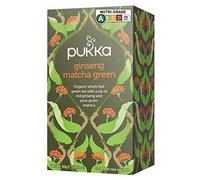 PUKKA HERBAL AYURVEDA Organic Ginseng Matcha Green 20bags (PACK OF 1)