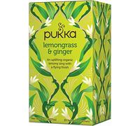 Pukka Herbal AYURVEDA Organic Lemongrass & Ginger Tea 20bags (Pack of 3)