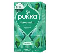 PUKKA HERBAL AYURVEDA Organic Three Mint Herbal Tea 20bags (PACK OF 1)