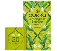 Pukka Teas Organic Lemongrass & Ginger Tea - 20 Teabags