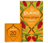 Pukka Herbal Organic Teas - Three Ginger - Pack of 6
