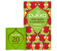 Pukka Herbal Organic Teas - Wild Apple & Cinnamon - Pack of 4