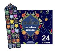 Pukka Herbs | Advent Calendar 2025 Organic Tea Selection | Ideal Secret Santa Christmas Gifts Idea For Women & Men | Perfect For Tea Enthusiasts | 24 Delightful Black/Green/Herbal Infusion Tea Bags