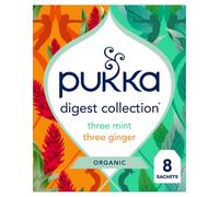 Pukka Herbs Digestion Collection Herbal Tea, 8 Teabags, Mint & Ginger