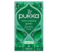 Pukka Herbs | Mint Matcha Green Organic Herbal Tea | Peppermint, Spearmint and Matcha Powder | Perfect For Everyday Vitality | 20 Sachets