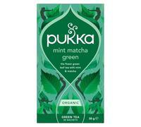 Pukka Herbs | Mint Matcha Green Organic Herbal Tea | Peppermint, Spearmint and Matcha Powder | Perfect For Everyday Vitality | 2 Packs | 40 Sachets