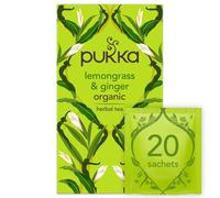 Pukka Teas Organic Lemongrass & Ginger Tea - 20 Teabags