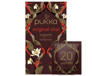 Pukka Herbs Organic Original Chai Black Tea x 20 sachets - 2 Pack