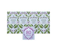 Pukka Herbs | Peace Organic Herbal Tea Box | Tea Infusion With Chamomile, Spearmint and Ashwagandha | Perfect For Calming & Sleep | Caffeine Free | 4