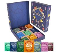 Pukka Herbs Premium Herbal Tea Selection Gift Set, 45 Teabags, 9 Flavours, Including Ginger, Chamomile & Sweet Berry Blends, Perfect for Gifting, Individually Wrapped, Caffeine-Free Herbal Infusions