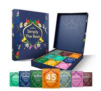 Pukka Herbs Premium Herbal Tea Selection Gift Set Box with Simply The Best Sleeve, Self-Care Eco-Friendly Selection, 45 Tea Bags, 9 Delicious Flavours