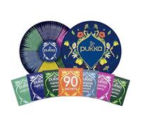 Pukka Herbs | Premium Organic Herbal Tea Selection Gift Set Box | Eco-Conscious Gift Collection | Perfect for Any Tea Enthusiast | 90 Tea Bags | 6 Distinct Flavours