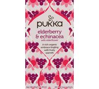 Pukka Herbs Pukka Elderberry & Echinacea Organic Herbal Tea 20 sachets-3 Pack