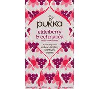 Pukka Herbs Pukka Elderberry & Echinacea Organic Herbal Tea 20 sachets-8 Pack