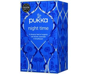 Pukka Herbs Pukka Organic Night Time Herbal Tea x 20 sachets-3 Pack
