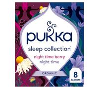 Pukka Herbs Sleep Collection Night Time Tea, 8 Teabags, Relaxation