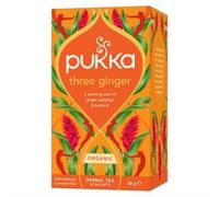 Pukka Three Ginger Tea Bags Organic (Pack of 20) 05065000523428
