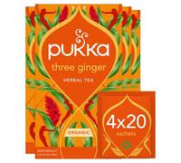 Pukka Herbs Three Ginger Tea, 4x20 Bags