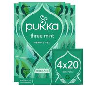 PUKKA HERBAL AYURVEDA Organic Three Mint Herbal Tea 20bags (PACK OF 1)