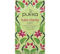 Pukka Herbs | Tulsi Clarity Organic Herbal Tea | Green, Purple and Lemon Tulsi| Perfect For Focusing | 3 packs | 60 Sachets