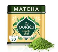 Pukka Herbs Vanilla Chai Organic Matcha Powder, 30g Tin, Warming & Aromatic