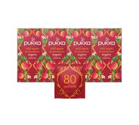 Pukka Herbs | Wild Apple and Cinnamon Organic Herbal Tea Box | Infusion With Ginger, Orange and Cardamom | Perfect For Bright Energy | Caffeine Free |