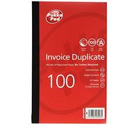 Pukka Invoice Duplicate Book NCR Carbonless 1-100