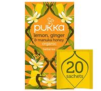 Pukka Lemon Ginger & Manuka Honey Tea 20 Bags