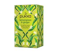 Pukka Teas Organic Lemongrass & Ginger Tea - 20 Teabags