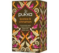 Pukka Licorice & Cinnamon, Organic Herbal Tea (4 Pack, 80 Tea bags)
