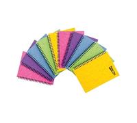 Pukka Pressboard A5 Pad Assorted Bright Pack of 10