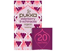 Pukka Org. Teas Elderberry & Echinacea, 20 Piece, 20 Units
