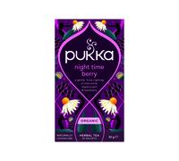 Pukka Organic Night Time Berry Herbal Tea Bags (Pack of 20) 801714