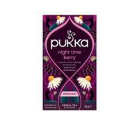 Pukka Organic Night Time Berry Herbal Tea Bags (Pack of 20) 801714