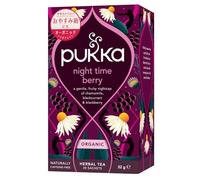 Pukka Organic Night Time Berry Herbal Tea Sachets 20ea