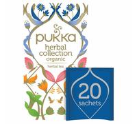 Pukka Organic Teas - 20 Black Tea & Green Tea Sachets - 50g/36g/40g