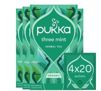 Pukka Organic Three Mint Herbal Tea 32g - 20 Sachets