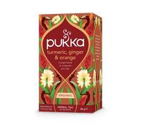 Pukka Organic Turmeric, Ginger & Orange Tea 20 Tea Bags