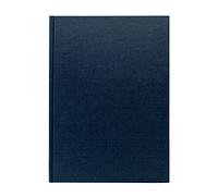 Pukka Pad, A4 Casebound Pad - 5 Pack of Notebooks with A-Z Indexes, Stitched Binding, and Linen Cover - 192 Pages of 70GSM Paper - Blue