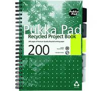 Pukka Pad A4 Recycled Project Book - Green