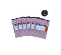 Pukka Pad A4 Refill Pad with Dual Graph Paper - pack of 6