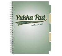 Pukka Pad A4 Sage Project Book 100 Sheets