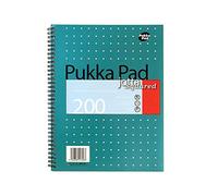 Pukka Pad Square Wirebound Metallic Jotta Notepad 200 Pages A5 (Pack of 3) JM021