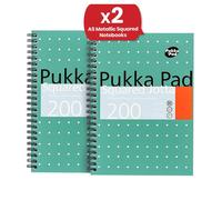 Pukka Pad A5 Metallic Squared - Pack of 2 Pukka Multicolor